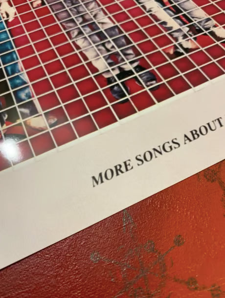 TALKING HEADS - Symbios Design - Rare Glossy Print