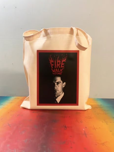AGENT COOPER - TWIN PEAKS - FIRE WALK WITH ME - Tote Bag – Oeko-Tex Certified Cotton Reusable Bag