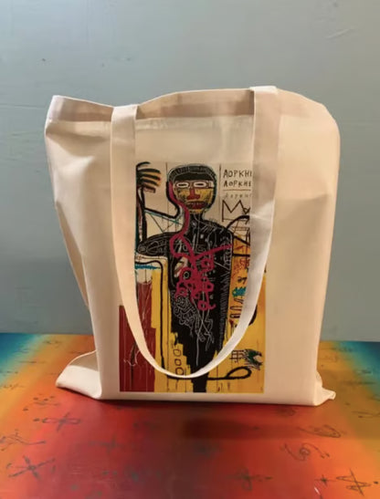 Basquiat - Versus Medici - Sac d'artiste rare - Coton Oeko-Tex