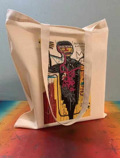 Basquiat - Versus Medici - Sac d'artiste rare - Coton Oeko-Tex