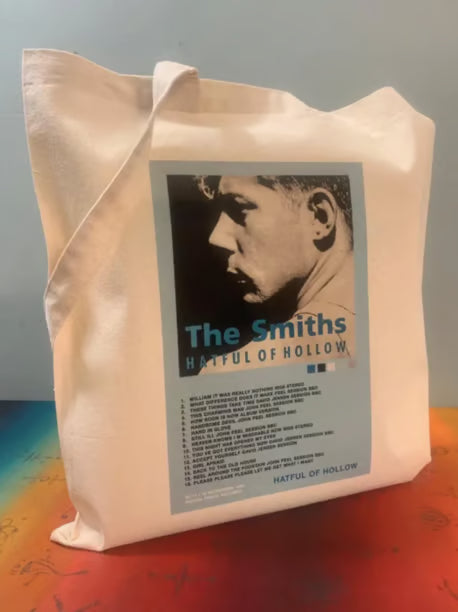 THE SMITHS - HATFUL OF HOLLOW - Tote Bag – Oeko-Tex Certified Cotton Reusable Bag