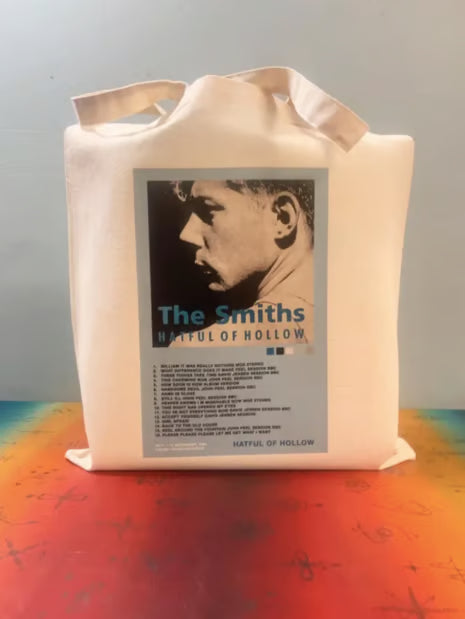 THE SMITHS - HATFUL OF HOLLOW - Tote Bag – Oeko-Tex Certified Cotton Reusable Bag