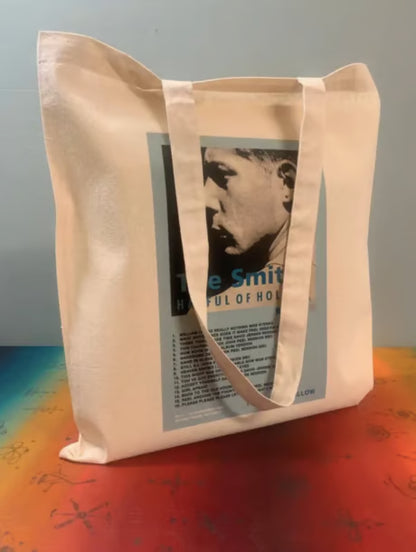 THE SMITHS - HATFUL OF HOLLOW - Tote Bag – Oeko-Tex Certified Cotton Reusable Bag