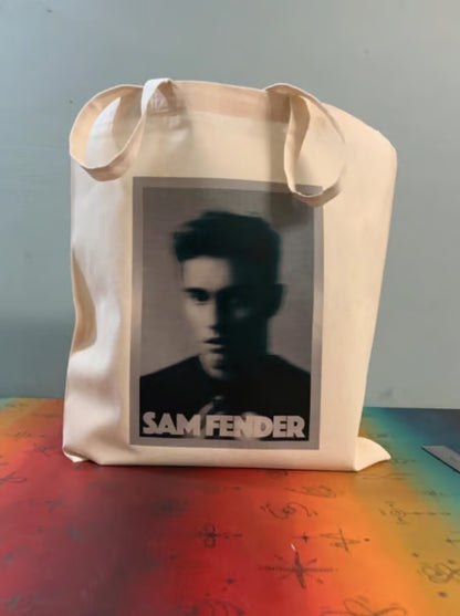 Sac cabas SAM FENDER : Coton certifié Oeko-Tex, sac de courses réutilisable
