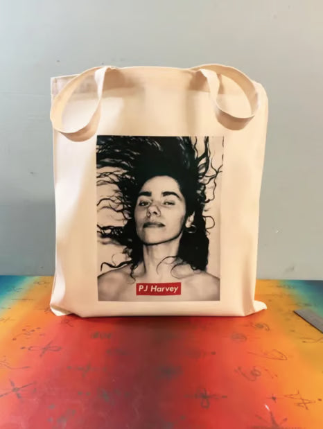 PJ HARVEY - 90S RETRO - Tote Bag – Oeko-Tex Certified Cotton Reusable Bag