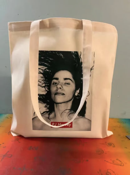 Sac cabas PJ Harvey : design années 90, coton certifié Oeko-Tex