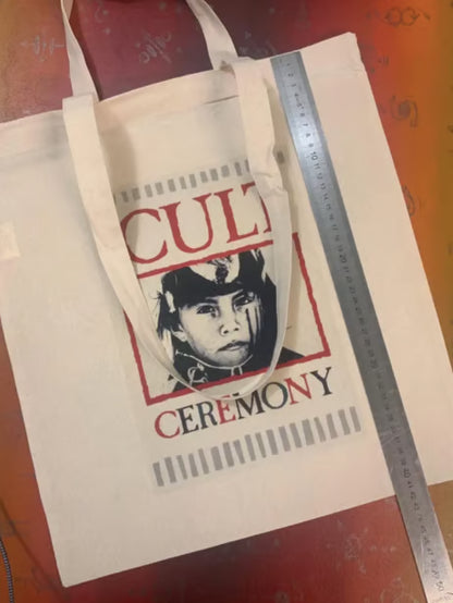 Sac fourre-tout The Cult - Ceremony : Coton réutilisable et écologique