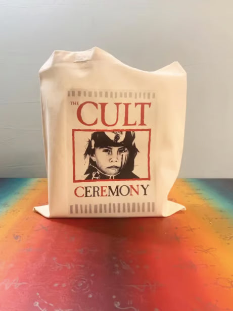 Sac fourre-tout The Cult - Ceremony : Coton réutilisable et écologique