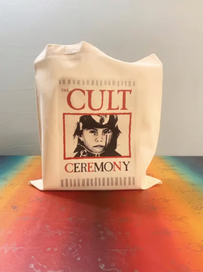 Sac fourre-tout The Cult - Ceremony : Coton réutilisable et écologique