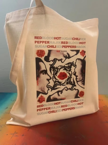 Red Hot Chili Peppers - Blood Sugar Sex Magik - Sac fourre-tout - Label certifié Oeko-Tex - Écologique - Sac réutilisable - Cadeau original - Unique