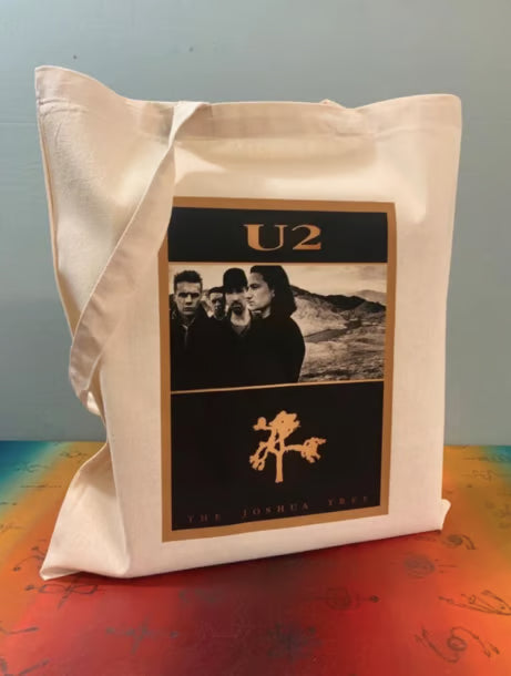 U2 - JOSHUA TREE -Tote Bag – Oeko-Tex Certified Cotton Reusable Bag