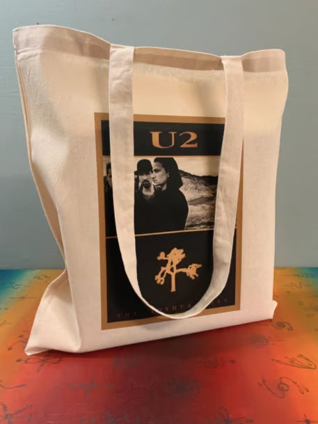 U2 - JOSHUA TREE -Tote Bag – Oeko-Tex Certified Cotton Reusable Bag