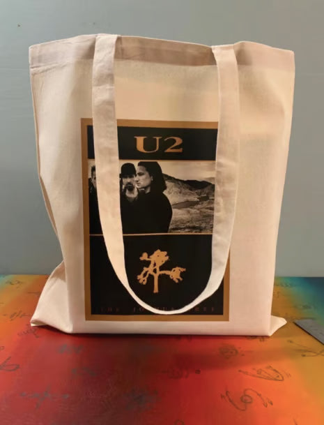 U2 - JOSHUA TREE -Tote Bag – Oeko-Tex Certified Cotton Reusable Bag