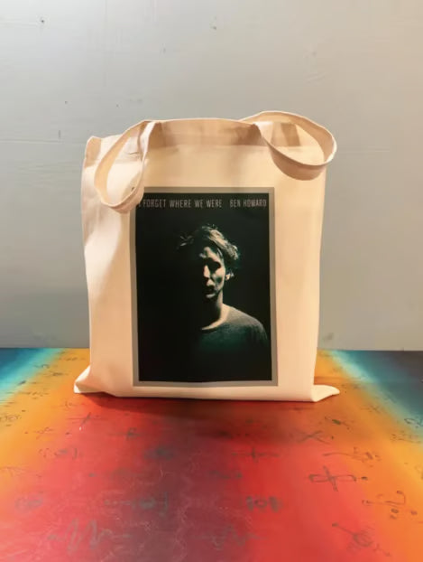 BEN HOWARD - I FORGET WHERE WE WERE - Tote Bag – Oeko-Tex Certified Cotton Reusable Bag