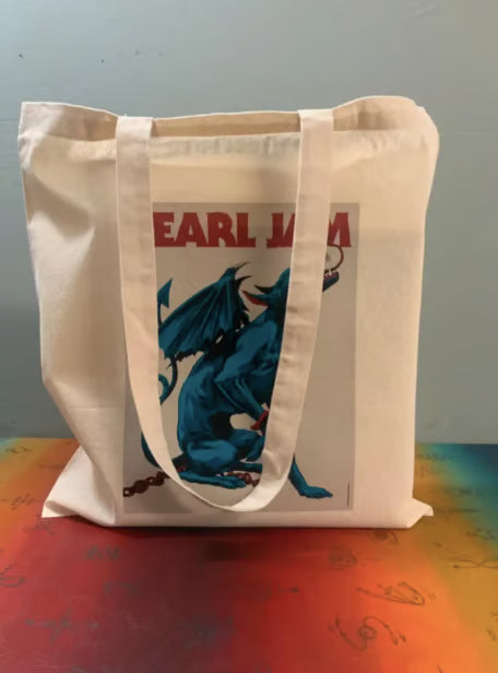 PEARL JAM - Tote Bag – Oeko-Tex Certified Cotton Reusable Bag