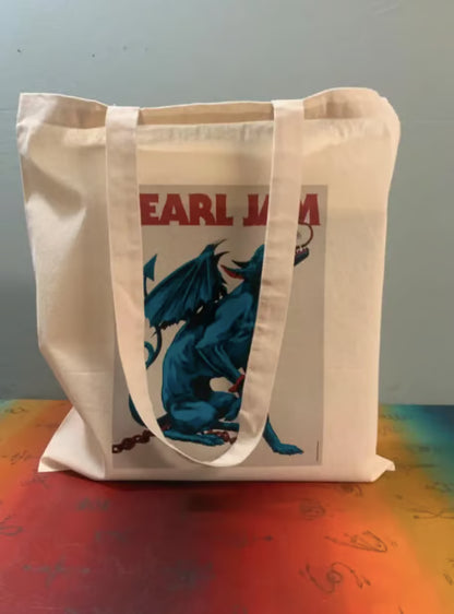 PEARL JAM - Tote Bag – Oeko-Tex Certified Cotton Reusable Bag