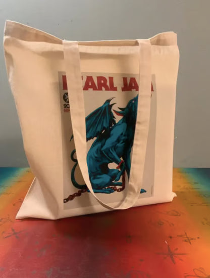 PEARL JAM - Tote Bag – Oeko-Tex Certified Cotton Reusable Bag