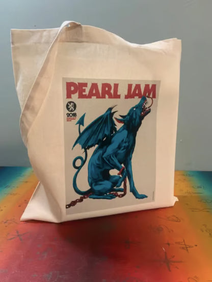 PEARL JAM - Tote Bag – Oeko-Tex Certified Cotton Reusable Bag