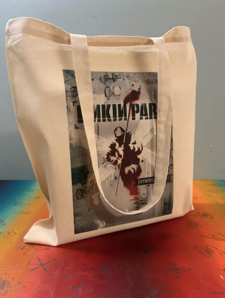 Sac fourre-tout Linkin Park Hybrid Theory : Coton écologique réutilisable