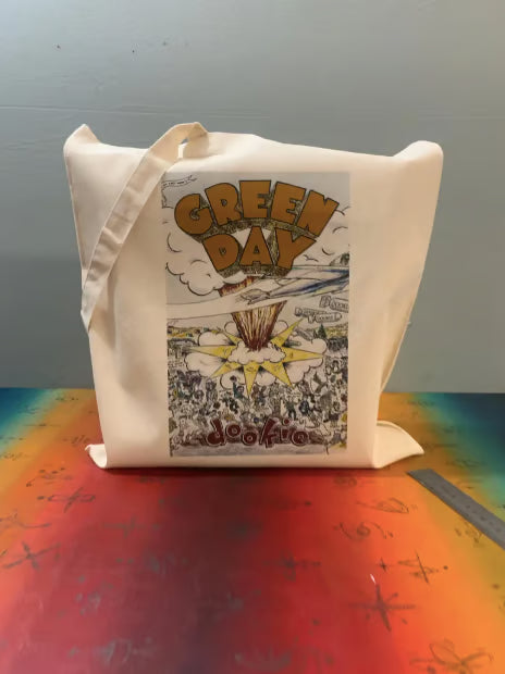 GREEN DAY - DOOKIE - Tote Bag – Oeko-Tex Certified Cotton Reusable Bag