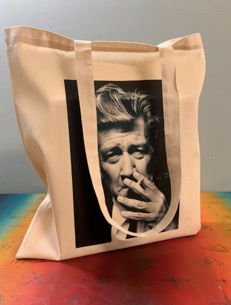 Sac fourre-tout Twin Peaks : motif David Lynch, coton écologique
