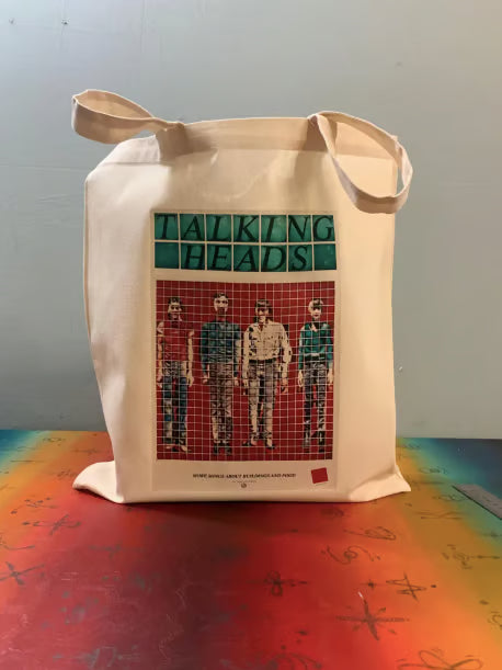 TALKING HEADS - Tote Bag – Oeko-Tex Certified Cotton Reusable Bag