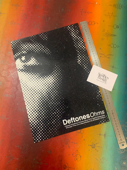 DEFTONES - OHMS - Symbios Design - Rare Glossy Print