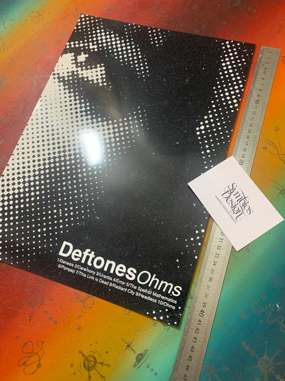 DEFTONES - OHMS - Symbios Design - Rare Glossy Print