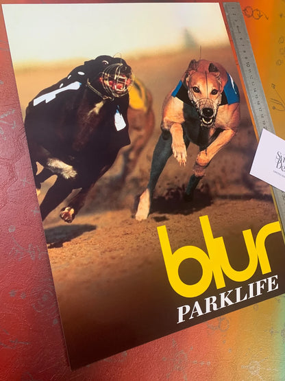 BLUR - PARKLIFE - Symbios Design - Rare Glossy Print