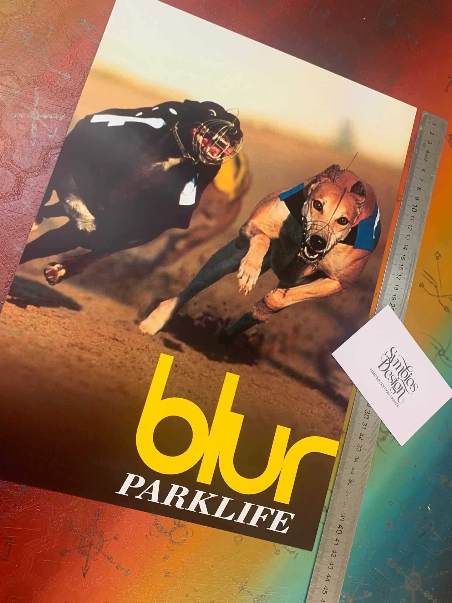 BLUR - PARKLIFE - Symbios Design - Rare Glossy Print
