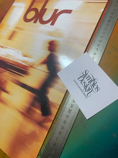 BLUR - 97 - Symbios Design - Rare Glossy Print