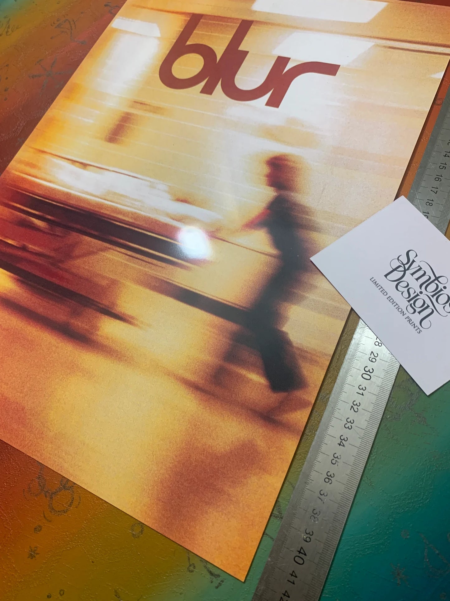 BLUR - 97 - Symbios Design - Rare Glossy Print