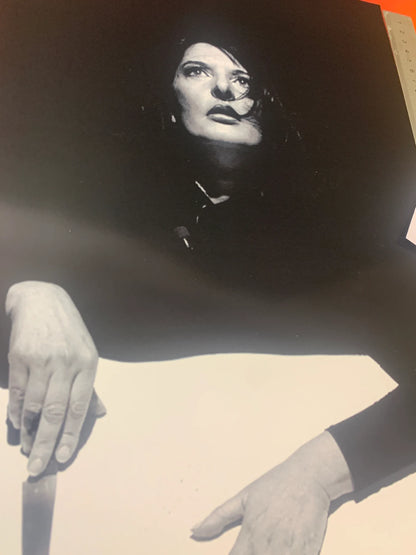 MARINA ABRAMOVIC - Symbios Design - Rare Glossy Print