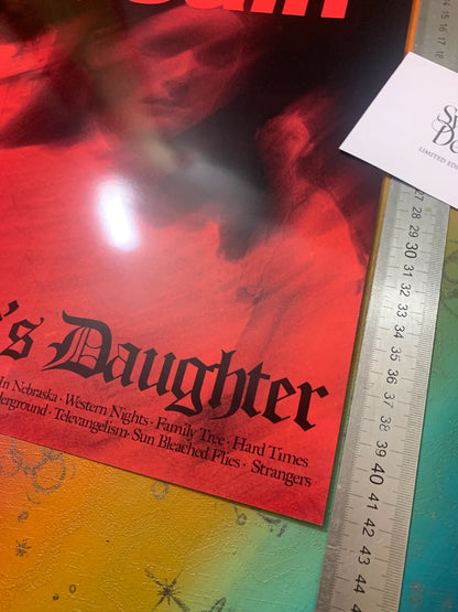 ETHEL CAIN - PREACHERS DAUGHTER RED - Symbios Design - Rare Glossy Print