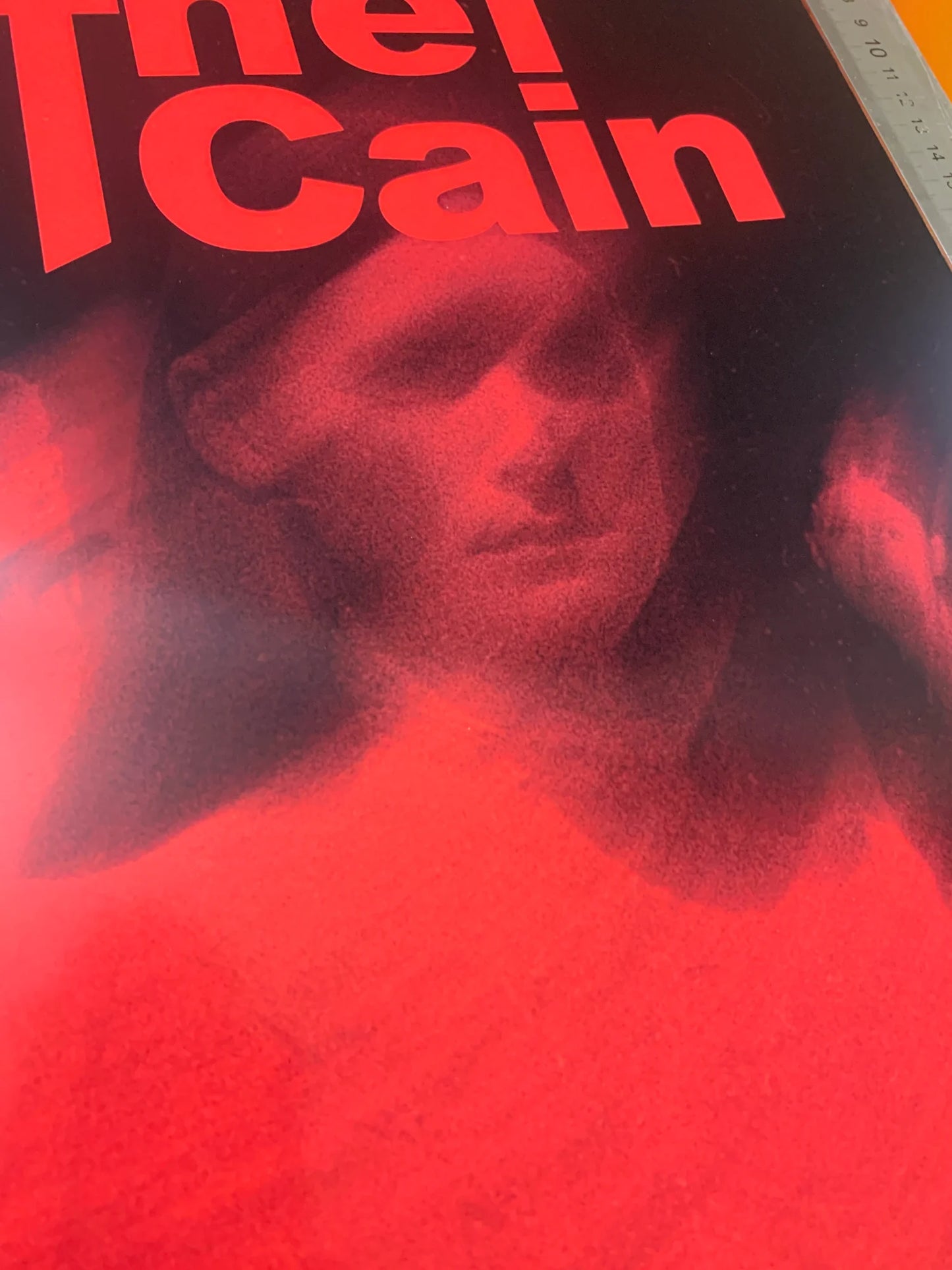 ETHEL CAIN - PREACHERS DAUGHTER RED - Symbios Design - Rare Glossy Print