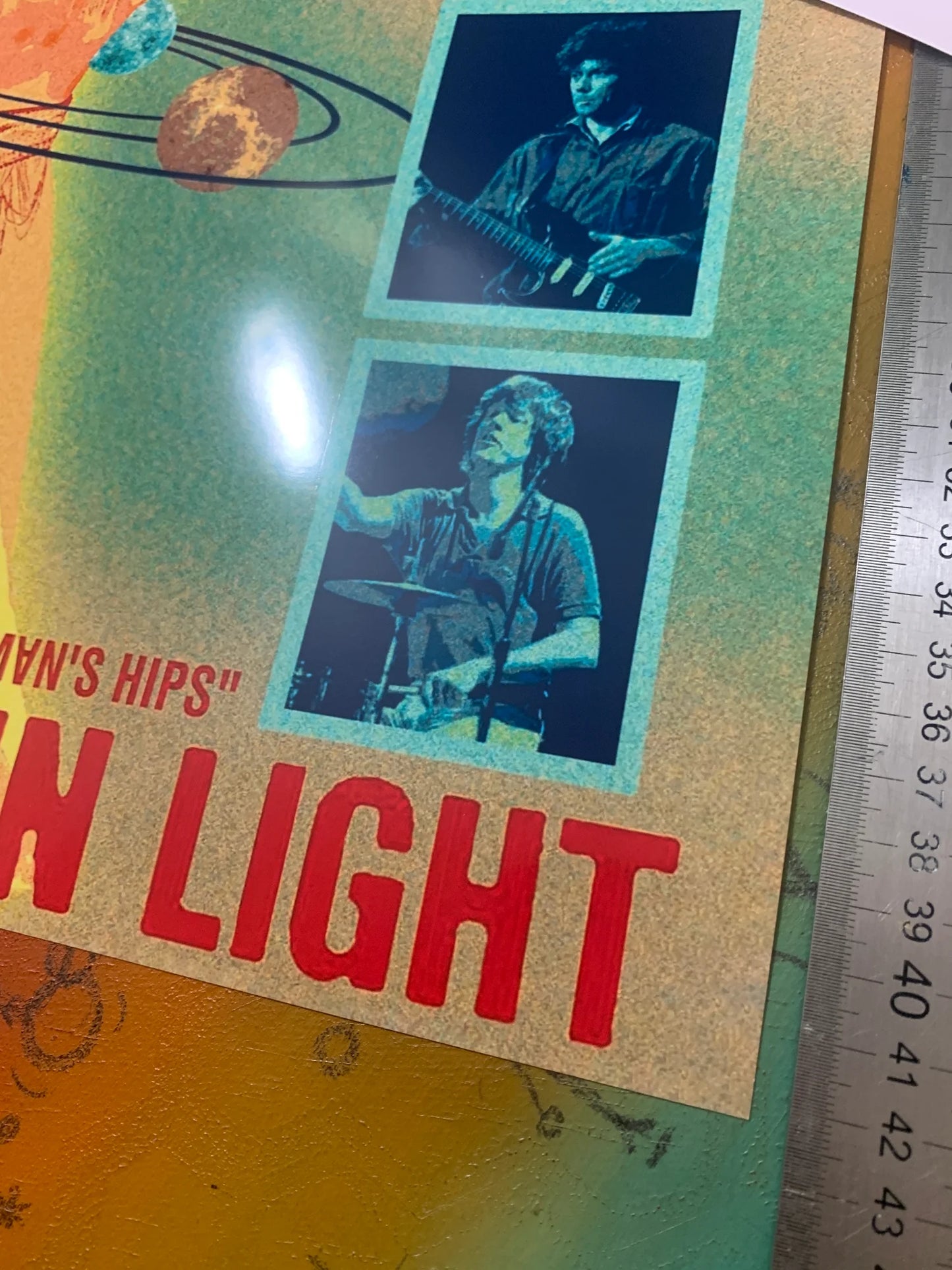 TALKING HEADS - REMAIN IN LIGHT - Symbios Design - Rare Glossy Print