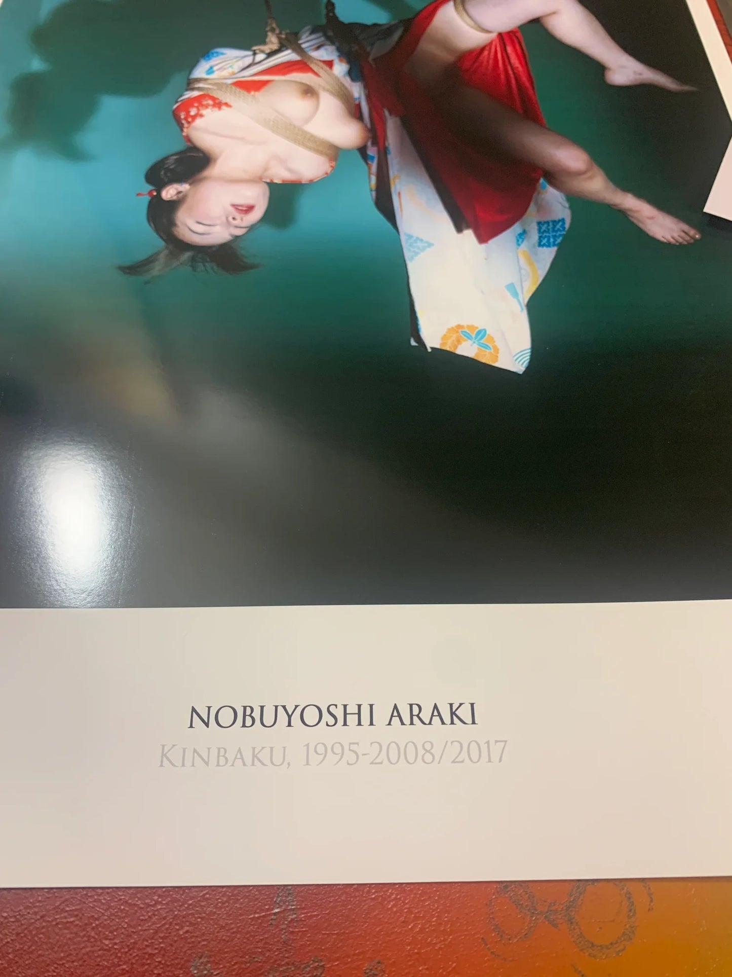 NOBUYOSHI ARAKI - KINBAKU - Symbios Design - Rare Glossy Print