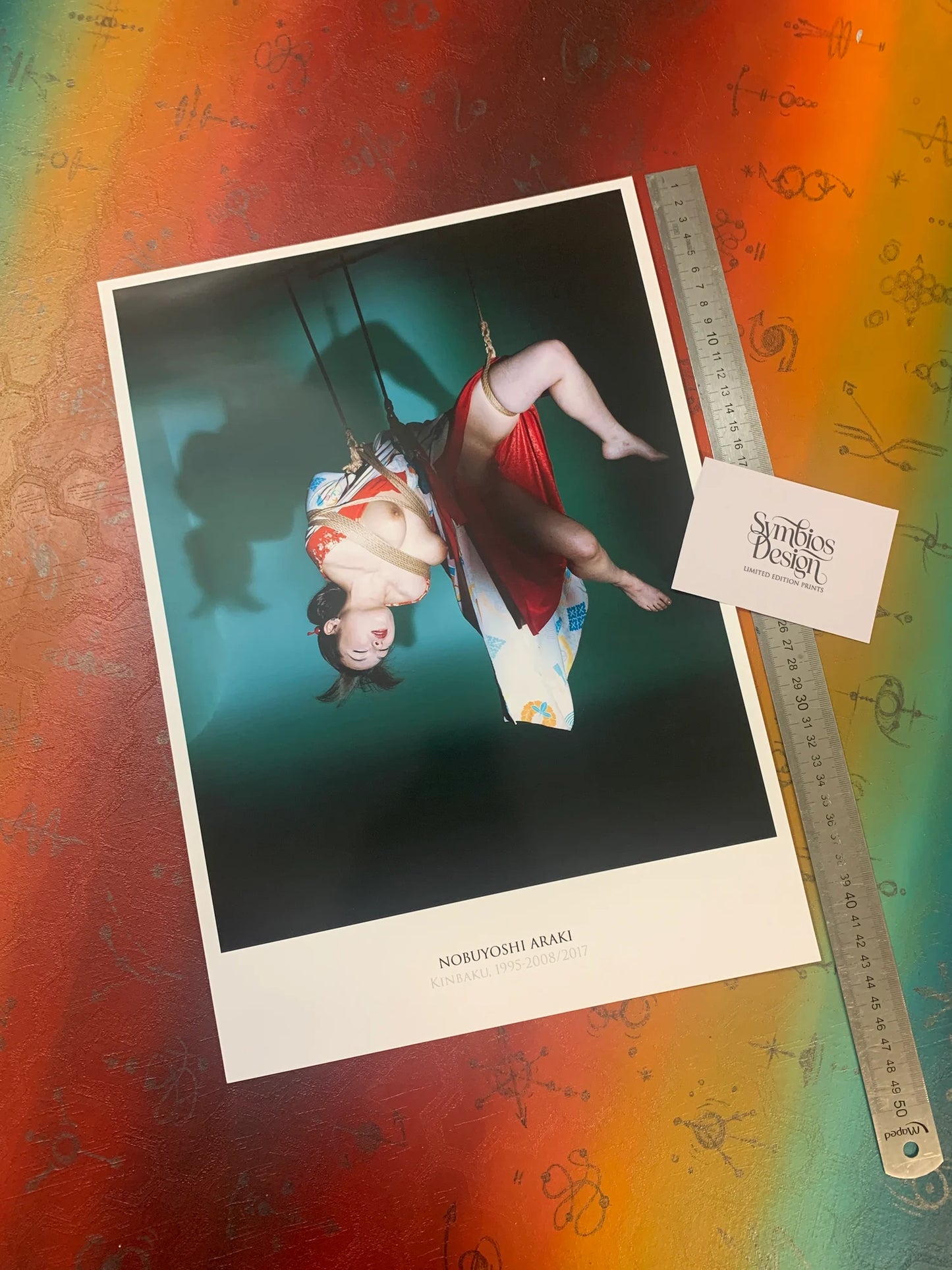 NOBUYOSHI ARAKI - KINBAKU - Symbios Design - Rare Glossy Print