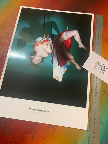 NOBUYOSHI ARAKI - KINBAKU - Symbios Design - Rare Glossy Print