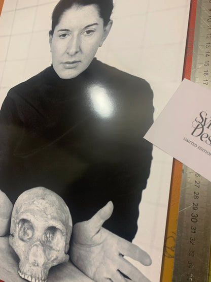 MARINA ABRAMOVIC - Symbios Design - Rare Glossy Print