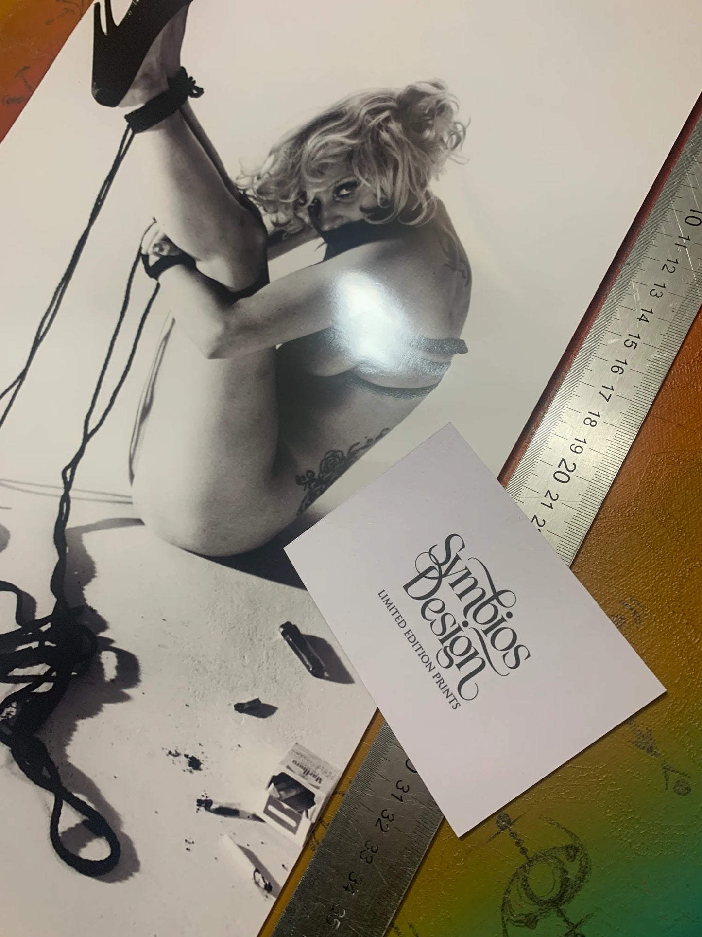 LADY GAGA - ARAKI - Symbios Design - Rare Glossy Print