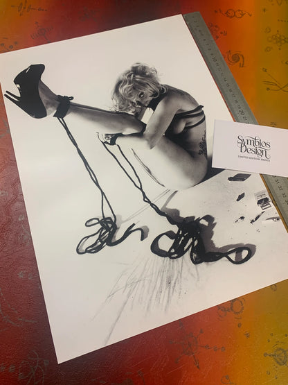 LADY GAGA - ARAKI - Symbios Design - Rare Glossy Print