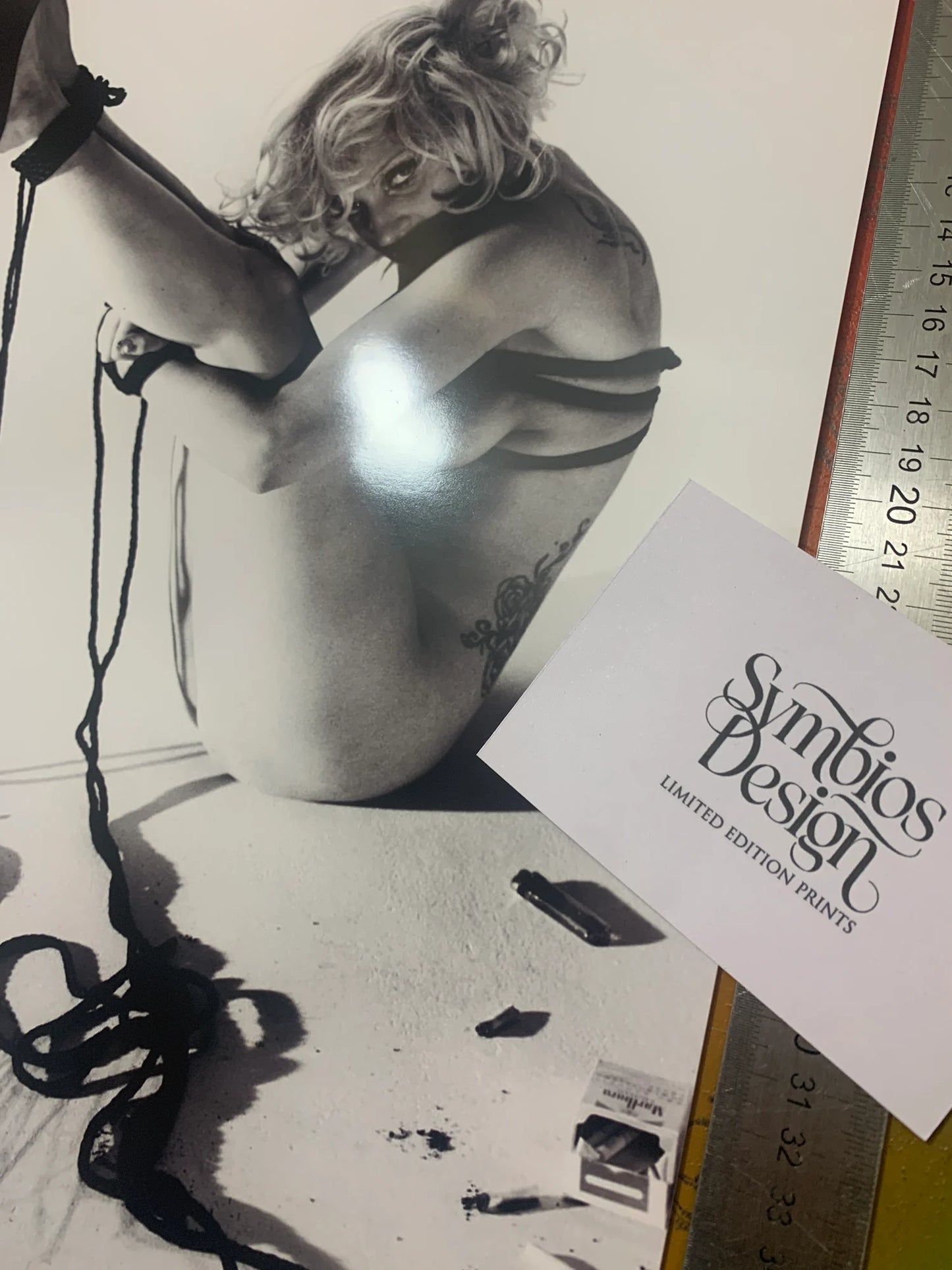 LADY GAGA - ARAKI - Symbios Design - Rare Glossy Print