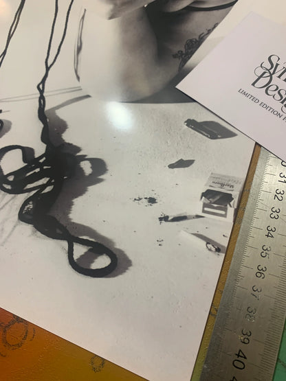 LADY GAGA - ARAKI - Symbios Design - Rare Glossy Print