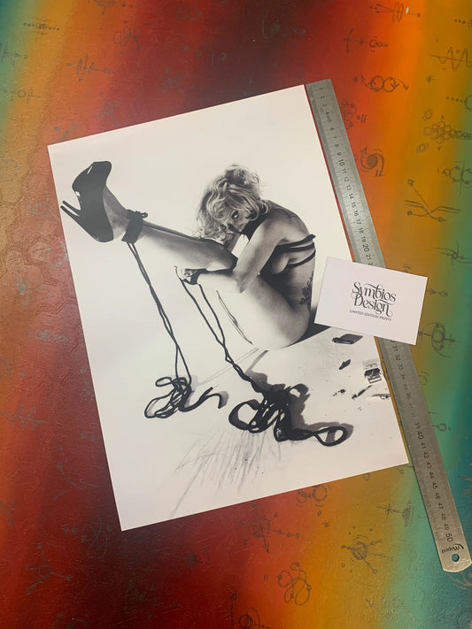 LADY GAGA - ARAKI - Symbios Design - Rare Glossy Print