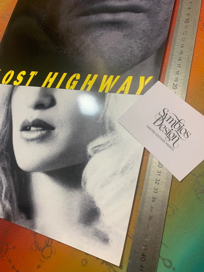 DAVID LYNCH - LOST HIGHWAY - Symbios Design - Rare Glossy Print