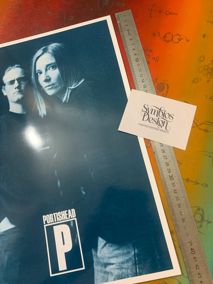 PORTISHEAD - BLUE EDITION - Symbios Design - Rare Glossy Print