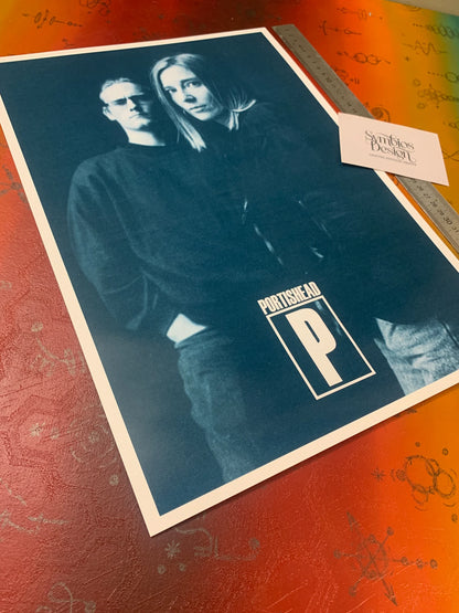 PORTISHEAD - BLUE EDITION - Symbios Design - Rare Glossy Print