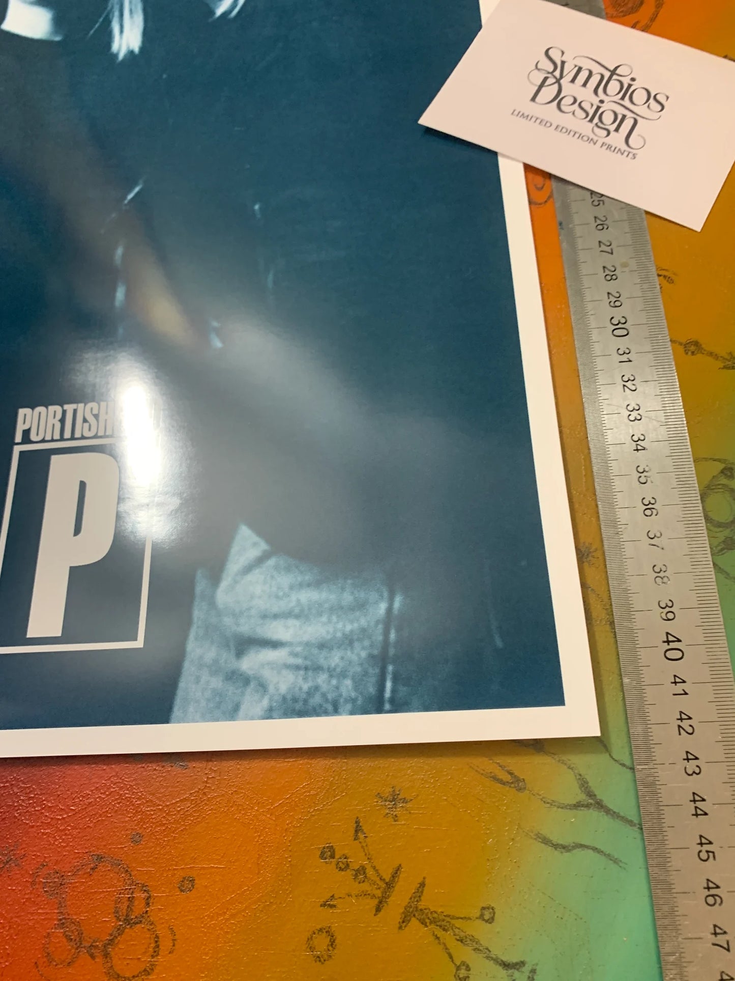 PORTISHEAD - BLUE EDITION - Symbios Design - Rare Glossy Print
