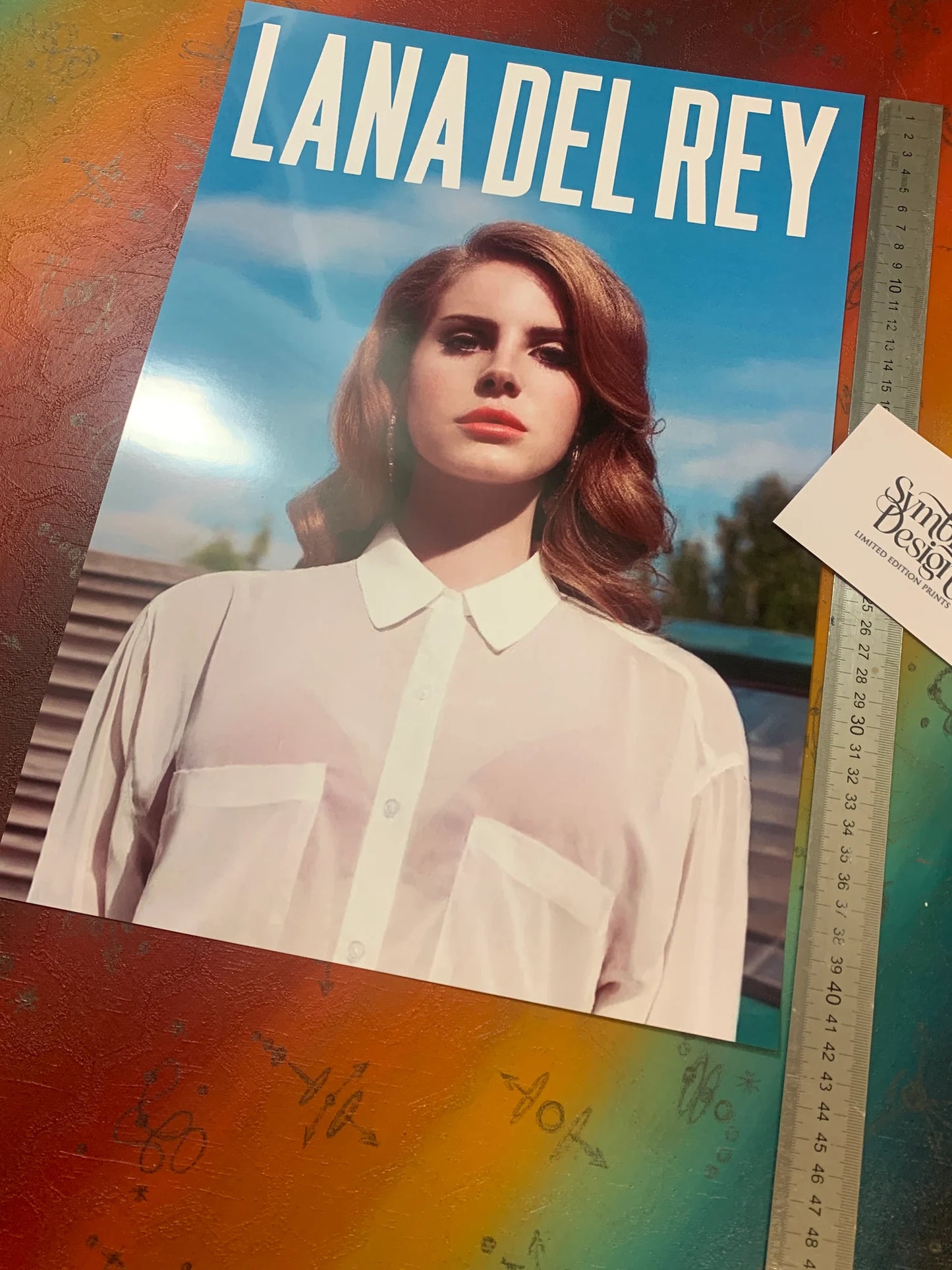 LANA DEL REY - BORN TO DIE - Symbios Design - Rare Glossy Print